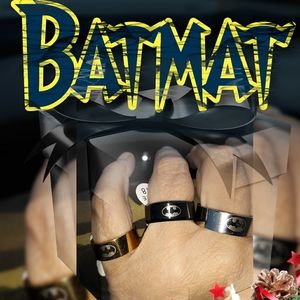 Batman titanium Rings
